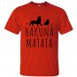 HAKUNA MATATA Men T Shirt 2017 Summer 100% Cotton High Quality Men T Shirt Slim Fit Casual Anime T-S