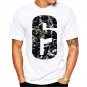 New Summer Tom Clancy\'s Rainbow Six Siege Men\'s T-Shirts Gold Badge 6 Printed T Shirt Men T Shirts