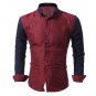 2017Ne BrandMens Shirt Polka dot printed Long Sleeve Business Popular Casual Style  Clothing Camisa 
