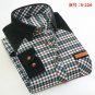 2017 Spring Fashion Men Shirt Slim Fit Long Sleeve Shirt Plaid Casual camisa social masculin brand m