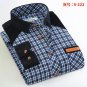 2017 Spring Fashion Men Shirt Slim Fit Long Sleeve Shirt Plaid Casual camisa social masculin brand m