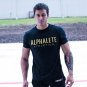 2017 New Summer Men T-shirt Short Sleeve Cotton Muscle Dr. Brothers Print ALPHALETE Fitness T Shirt 