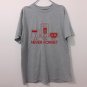 Fashion New T-shirts Men Short Sleeve Never Forget Floppy Disc VHS Cassette Tech Geek Print T Shirts