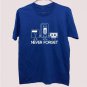 Fashion New T-shirts Men Short Sleeve Never Forget Floppy Disc VHS Cassette Tech Geek Print T Shirts