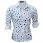The latest 2017 Casual Fashion Men Spring Autumn high Quality Dots Korean Classic Business 2 Color L