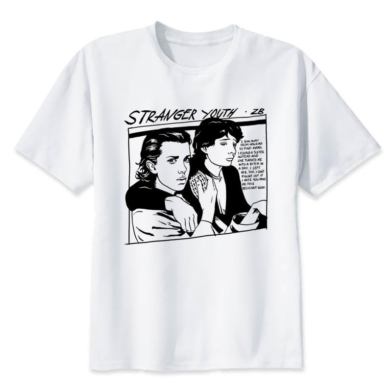 stranger things t shirt 2017 hip hop t-shirt men O-neck mens tee shirts high qualty men shirt summer