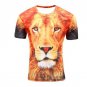 Summer New 2018 Stylish Men Printed T Shirt Casual O-neck Short Sleeve Both Side 3D Print Men\'s T S