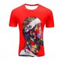 Summer New 2018 Stylish Men Printed T Shirt Casual O-neck Short Sleeve Both Side 3D Print Men\'s T S