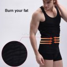 New Shapewear Men Vest Shirt Corset Underwear Body Shaper Waist Tight Lose Weight Hot sale New Black