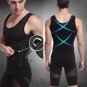 Mens Body Shaper Tummy Girdle Corset Vest Shapewear Underwear Compression Shirts Sleeveless