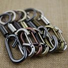 carabiner keychain key ring retro waist hanging key chain key holder high quality sleutelhanger chav