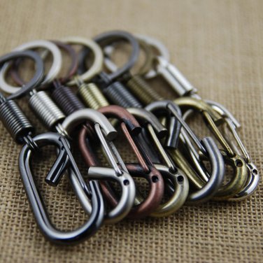 carabiner keychain key ring retro waist hanging key chain key holder high quality sleutelhanger chav
