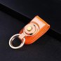 detachable hanging keychain key ring clip on belt genuine leather key chain key holder sleutelhanger