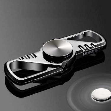 finger spinner keychain key ring handspinner key chain key holder creative waist hanging keyfob chav