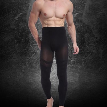 Men\'s Thin Carry Buttock Fashion Thin Leg Ninth Pants Slimmping Pants Body Shaper Tighten The Dewla
