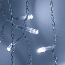 350cm Cool/Warm White LED String Light Curtain Icicle String Light Lamp Indoor Outdoor Waterproof De