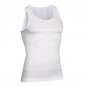 Mens Body Shaper Vest Bodybuilding Back Cross Design Chest Slimming Undershirt Waist Belly Posture S