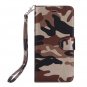 Fashion Army Camo Camouflage Case For iphone 6 6s Coque Luxury Leather Flip Wallet Phone Bags For Ap