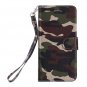 Fashion Army Camo Camouflage Case For iphone 6 6s Coque Luxury Leather Flip Wallet Phone Bags For Ap