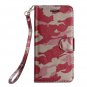 Fashion Army Camo Camouflage Case For iphone 6 6s Coque Luxury Leather Flip Wallet Phone Bags For Ap