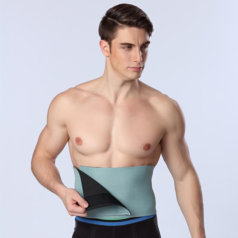 HOT Men/women Waist Cincher Slimming Belt Belly Abdomen Shaper Girdle Fitness Men Body Shaper Belt C