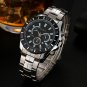 McyKcy Luxury Mens Stainless Steel Date Quartz Analog Sport Wrist Watch