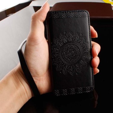 Case Coque For Samsung Galaxy S8 Plus S5 S6 S7 Edge J3 J5 2016 A3 A5 C5 Back Cover Datura flower Lea