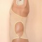 KWAN.Z male corset ice silk bodysuit men masculino buckle one-piece underwear shapewear for men jump