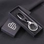 Men Business Alloy Keychain Gift Box Handbag Key Ring Car Key Pendant