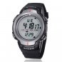 Waterproof Outdoor Sports Men Digital LED Quartz Alarm Wrist Watch