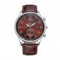 Men Luxury Stainless Steel Quartz Military Sport Leather Band Dial Wrist Watch