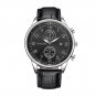 Men Luxury Stainless Steel Quartz Military Sport Leather Band Dial Wrist Watch