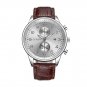 Men Luxury Stainless Steel Quartz Military Sport Leather Band Dial Wrist Watch