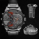 Men\'s Fashion Luxury Watch Stainless Steel Sport Analog Quartz Mens Wristwatch