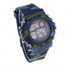 Children Boys Camouflage Swimming Sports Digital Wrist Watch Waterproof