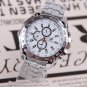 Luxury Stainless Steel Strap Quartz Man Waterproofsiness Watch