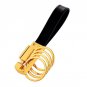 New Hot Valentines Day Gift For Men Black Leather Keychain Car Key Golden Charms White Gold Color Ke