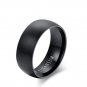 Fashion Men Titanium Ring High Quality Black  Wedding Rings For Men And Women