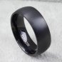 Fashion Men Titanium Ring High Quality Black  Wedding Rings For Men And Women