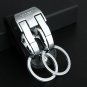 Milesi - Brand New 2017 Men KeyChain Belt Clip Pull Key Chain Double Rings for Men Car Key Holder No