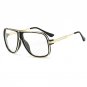 Vintage Men Eyeglasses Frames Women Oversize clear Lens Glasses Spectacles ss056