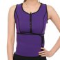 Hot Neoprene Sauna Body Shaper Sweat Slimming Tops Zipper Adjustable Waist Shaper Vest Waist Trainer