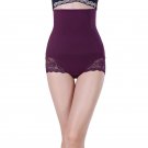 Sexy Slimming High Waist Underwear Women Shapewear Briefs Thin Mid-lumbar Abdomen Hips Lace Lingerie