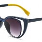 brand designer women Sunglasses vintage acetate frame retro gradient cat eye shaped ss719