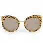 Fashion Women Oversize Cat Eye Glasses Brand Design Vintage Sun glasses Round Coating gafas so real