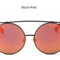 New Fashion Cat Eye Oversized Big Round Sunglasses Women Superstar Brand Designer Lady Rose Gold Mir