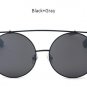 New Fashion Cat Eye Oversized Big Round Sunglasses Women Superstar Brand Designer Lady Rose Gold Mir