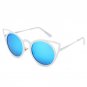 New Women Sunglasses Vintage Cat Eye Sun glasses Metal Eyeglasses Frames Mirror Shades Sexy Sunnies