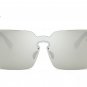 New Brand Designer Square Women Sunglasses Vintage Rimless Sun Glasses For Female UV400 Eyewear Ocul
