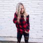 Women Cold Shoulder Long Sleeve Sweatshirt Pullover Tops Blouse Shirt